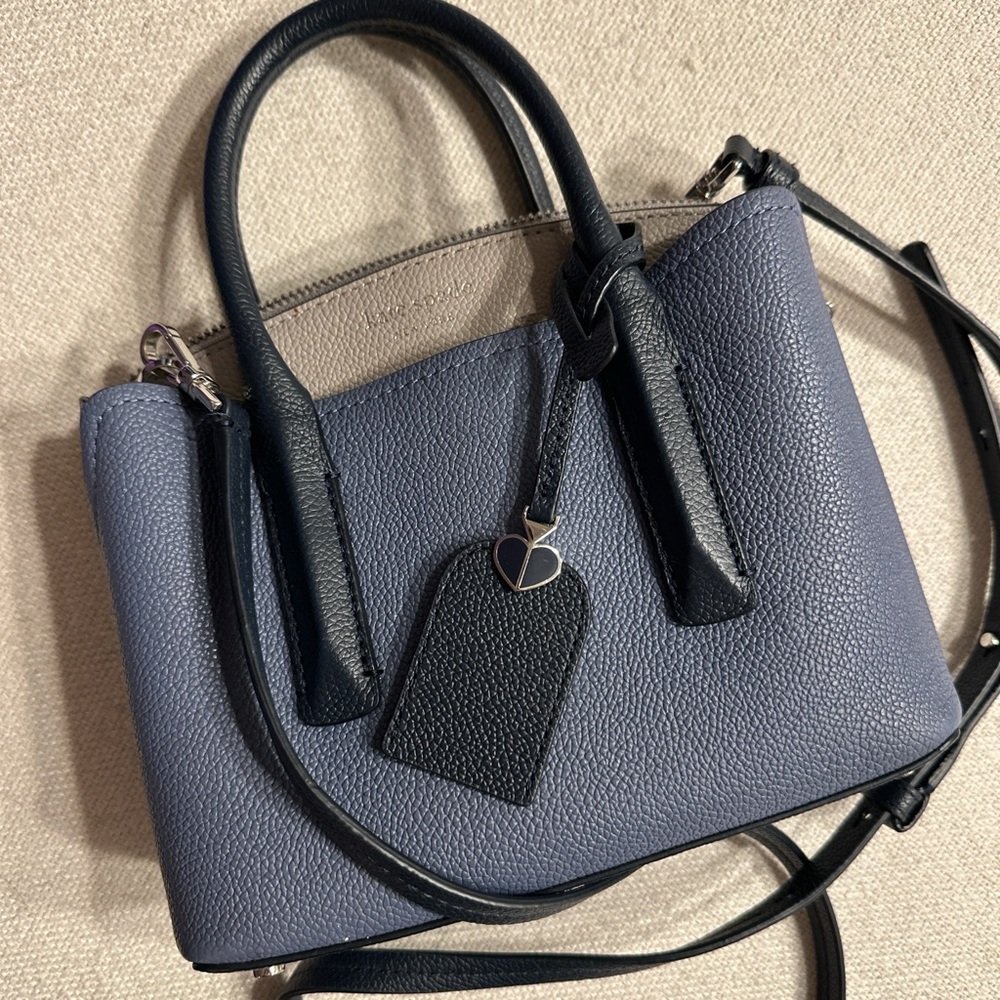 Blue and Grey Kate Spade New York Crossbody mini purse!